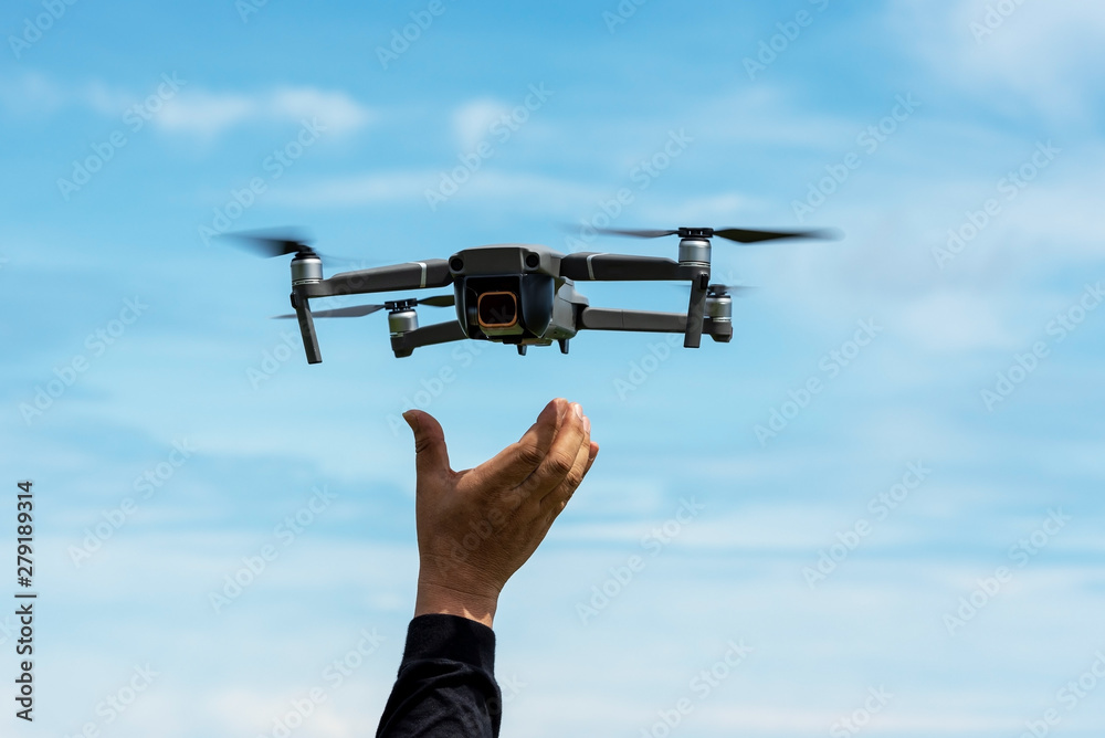 Drone communication publicité